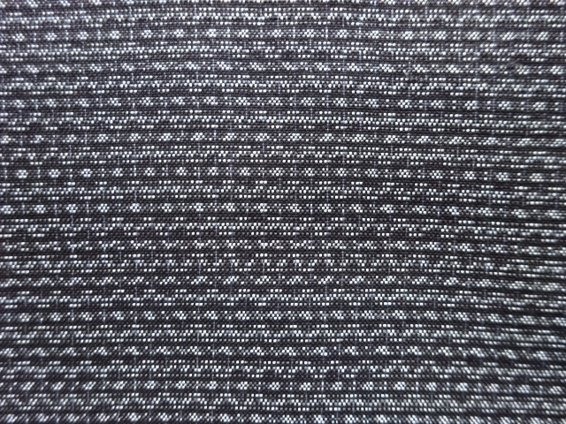 JAPANESE KIMONO / ANTIQUE MENS HAORI / SILK / DORO OSHIMA TSUMUGI